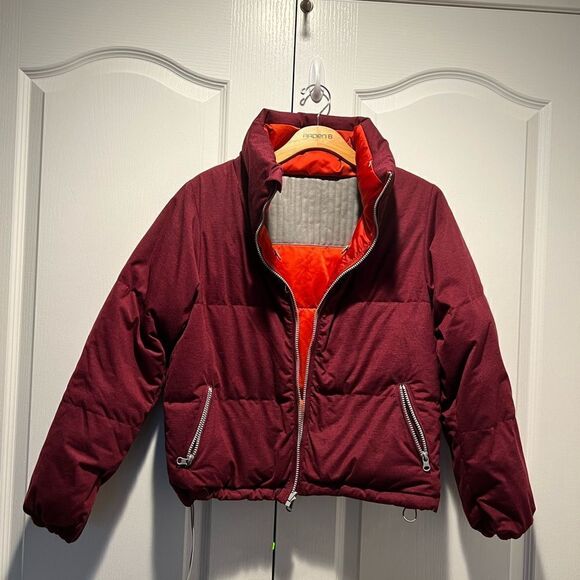 Blanc Noir Women's Reversible Puffer Jacket - Picture 5 of 7